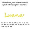 Vlastní náhrdelník pro ženy Personalizovaný přívěsek s kurzívním písmenem Šperky z nerezové oceli Pánský řetízek Choker Obojek Personalizado