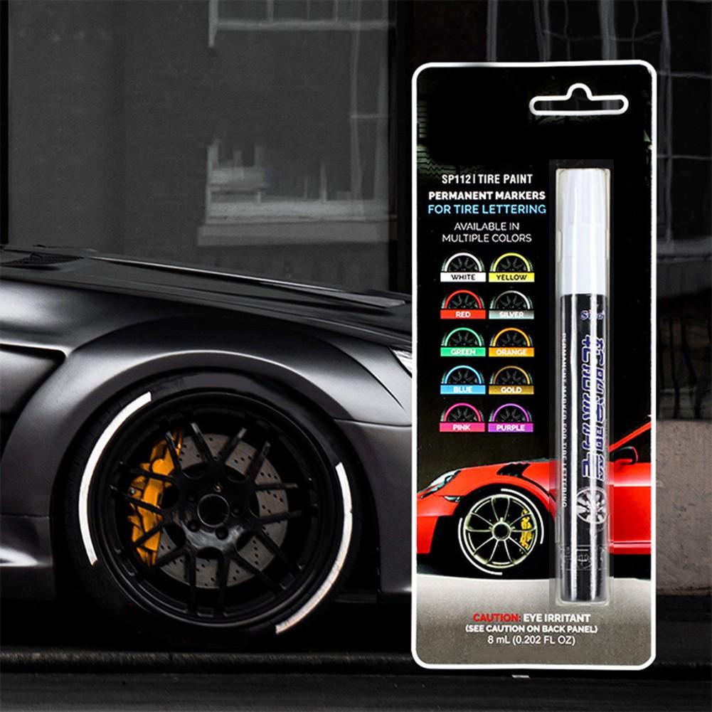 

Tire Letter Paint Marker Ergonomic Design for Comfortable Application Use White