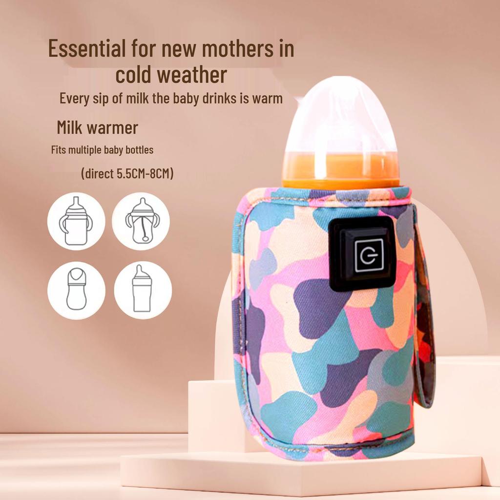 Universal Portable Baby Bottle Warmer: Insulated Sleeve for Travel and Home