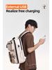Trendy Unisex Macaron Backpack: Lightweight School, Commuting & Travel Laptop Bag