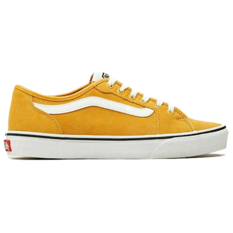 Vans Low top Skateboard Shoes Men's Yellow VN0A3WKZ9BX