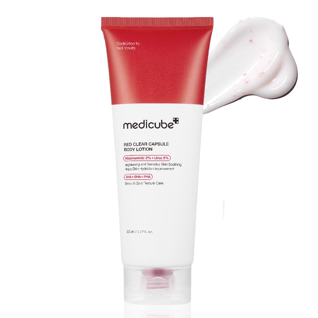 Medicube Red Capsule Body Lotion 230ml - Body Hydration Soothing Care, Korean 230ml(2pcs)
