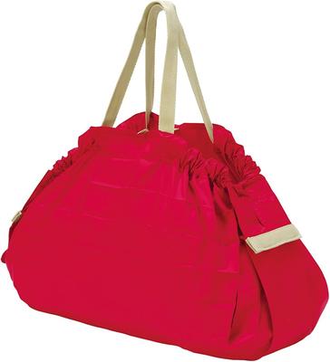 Marna Shupatto Compact Bag L A Foldable That Folds Up In an Instant S419A (Red) - Eco-bag (large Capacity, Durable)