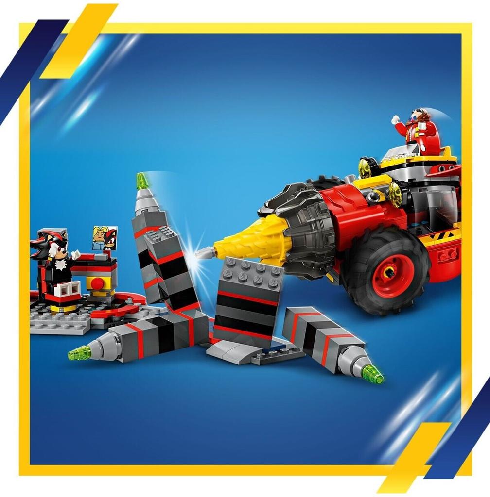 LEGO Sonic The Hedgehog Constructor – Super Sonic Vs. Egg Drillster (76999)