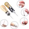 Leather Sewing Awl Thread Kit Leathercraft Sewing Tool Kit Leather Sewing Set Hand Stitcher Set