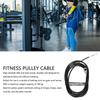 Fitness Pulley Cable 5mm Thick Heavy Duty Pulley System Replacement Fitness Cable for Pulley Machine Accessories 2.5 Meter