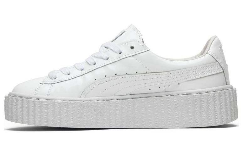 Puma Women's White Creepers Rihanna Fenty Glossy 362269-01 Cm