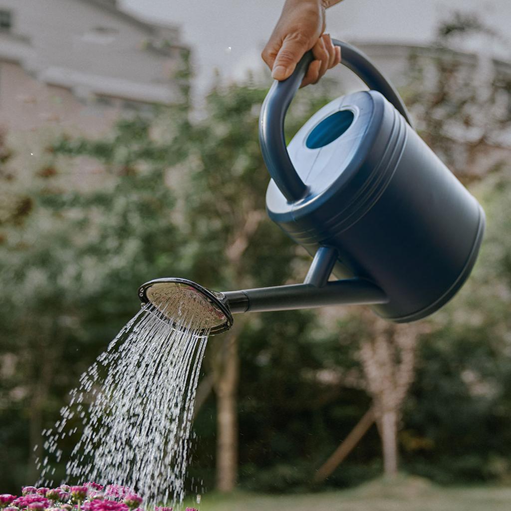 8L Plastová zahradní konvička Velká kapacita Zesílená hubice Zalévací láhev pro zahradu