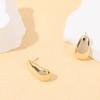 Accessories European and American Simple Creative Personalized Fashion Stud Earrings Alloy Light Luxury High-end Ear Bone Clip Set