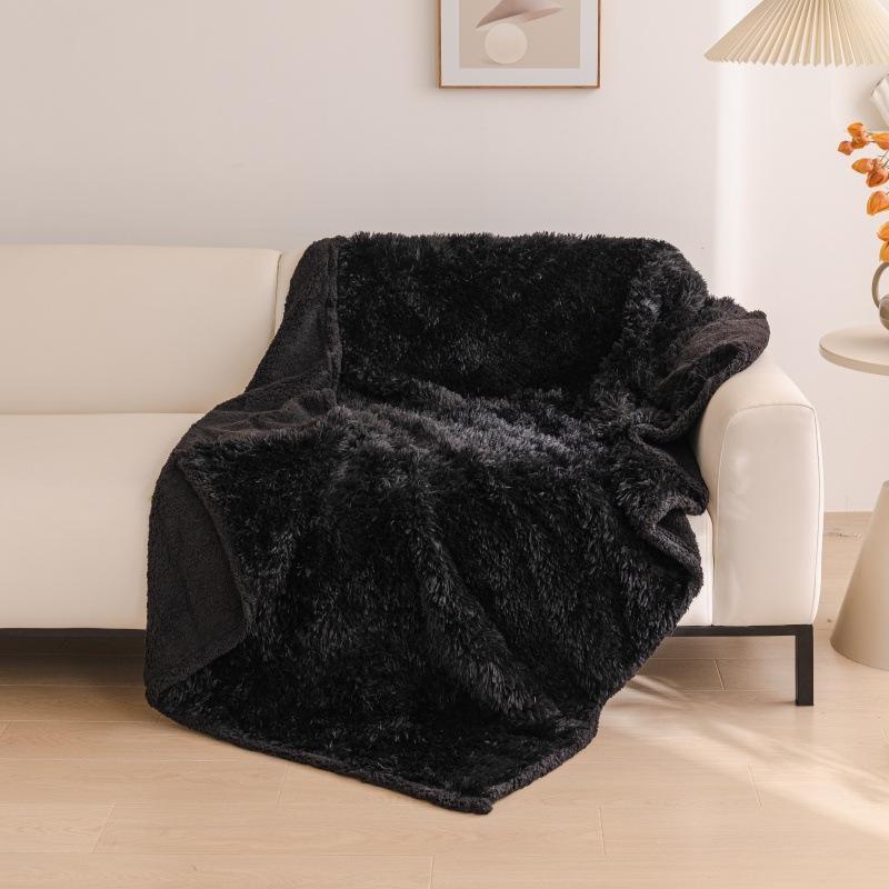 Pet Waterproof Blanket Flannel Shu Cotton Lint Sherpa Thickened Pet Blanket Kennel