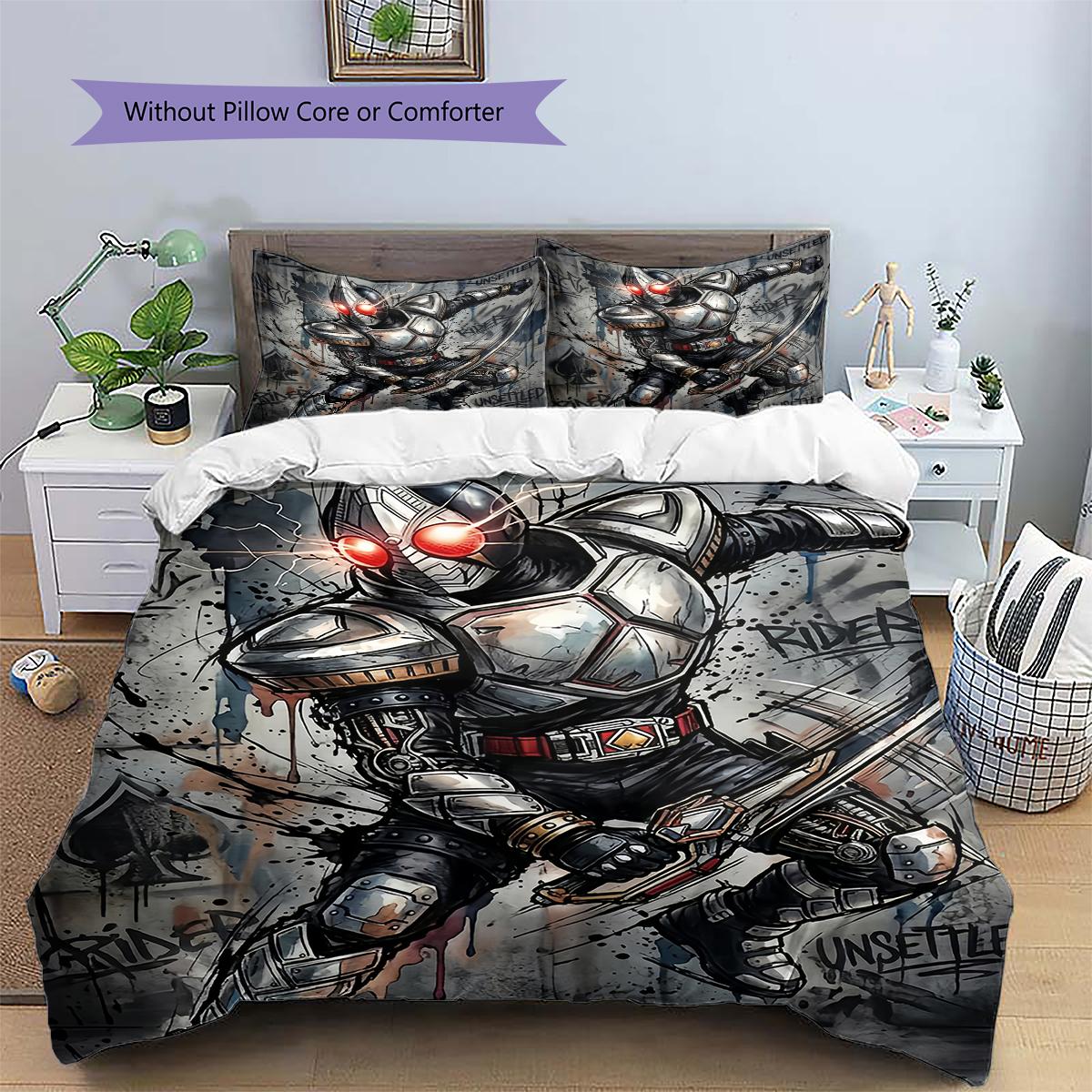 

Minimal Outline Art Bedding Set, Simple Hero Line Bedroom Decoration, Light Luxury Home Gift.chl 135x200cm