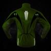 Veste d'hiver pour cyclisme homme Imperméable Coupe-vent Doublée polaire Vêtement d'extérieur pour vélo Sports d'extérieur