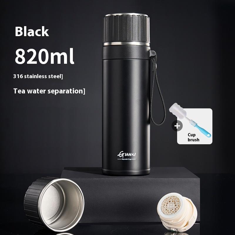 GIANXI Stainless Steel Thermos Bottle Minimalist style Portable Thermal Cold insulation Water Bottle high capacity Vacuum Flasks