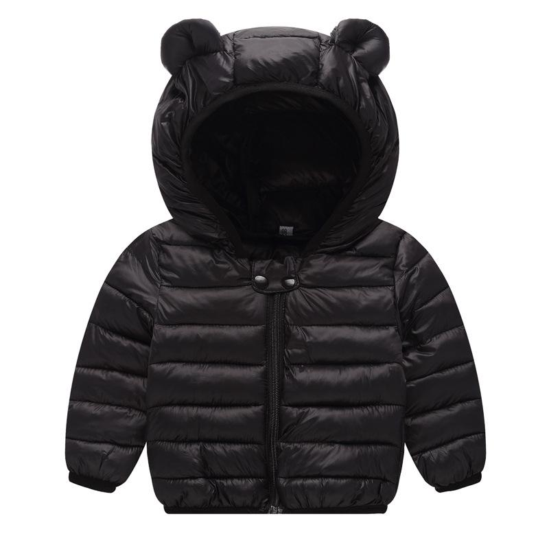 Jungen Mädchen Dicke Jacken Winter Kinder Gefütterte Fleece Warme Mäntel Kinder Kapuzen Baumwolle Oberbekleidung Kinder Kleidung Kaschmir Schneeanzug