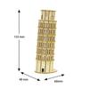 Leaning Tower of Pisa Pencil Case Wooden 3D Puzzle DIY Craft Kit That Can Be Enjoyed by Everyone from Elementary School Students To Adults Educational