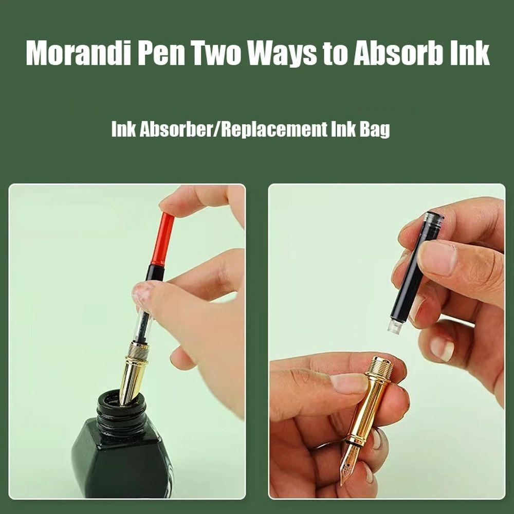 0.5mm Ink Pen Office Stationery Metal Pen New Metal Fountain Pen