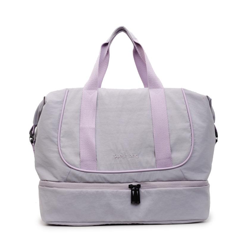 Travel Bag Large Capacity Shoulder Sports Fitness Bag Separation Shoes Bags Storage Storage Bag Dry Wet Separation