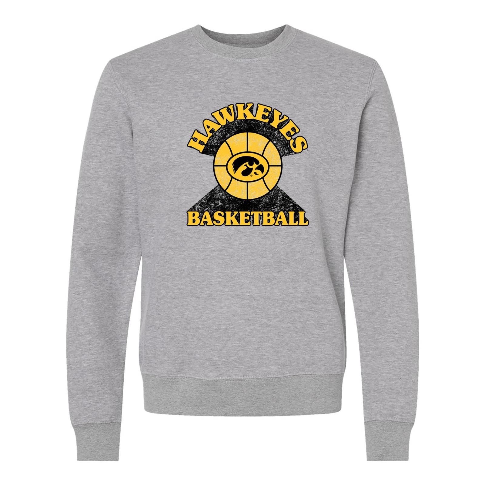 Iowa Basketball Shootout JA BTB Crewneck - Oxford 4XL