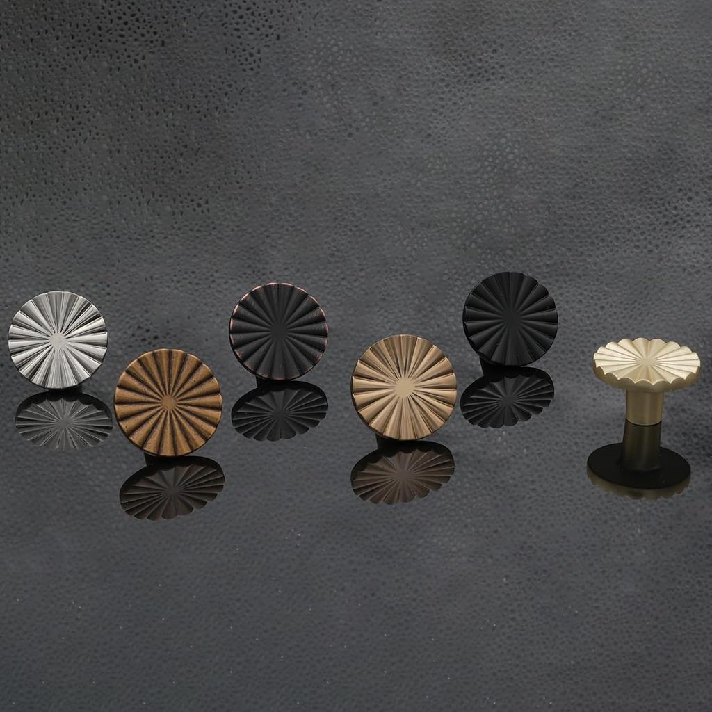 10 Pack Kitchen Cabinet Knobs Champagne Bronze Cabinet Zinc Alloy Knobs Gold Drawer Knobs Kitchen Hardware