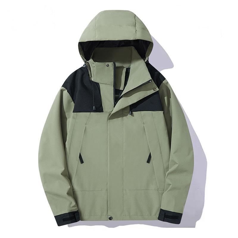 Jackets for Men and Women, Spring and Autumn Outdoor Single-layer Jackets with Removable Hoods, Outdoor Mountaineering Jackets, Sports Jackets