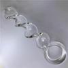 Pyrex Crystal Spiral Dildo Transparent Long Butt Plug Sex Toys Anal Fetish Glass Dildos