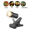 25W/50W/75W Turtle Basking Lamp Clip-on Lamp Holder Thermostat Reptile Heat Lamp Vivarium Adjustable Heating Pet Heat Bulb