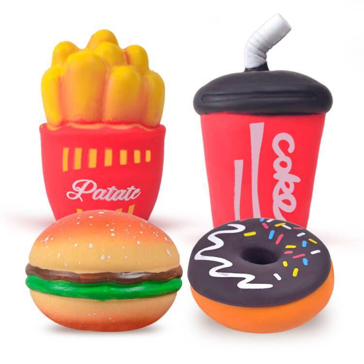 The Same Decompression Burger Fries Cola Pinch Toy Vent Bread Slow Rebound Decompression Toy