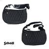 Schott NYC PADDED BANANA BAG, Men's, F 010, Black, 782-3976005