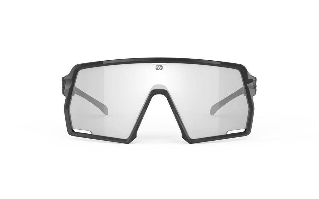 Sunglasses Kelion Black Gloss Frame ImpactX 2 Photochromic Laser Black Lens Lens 144mm [RUDYPROJECT] SP857842-0000 Width
