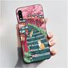 Casing For LG K22 Soft Case LMK200Z LMK200E LMK200B LM-K200 Aesthetic Cute Cat Cartoon Phone Back Cover Shockproof Black Bumper