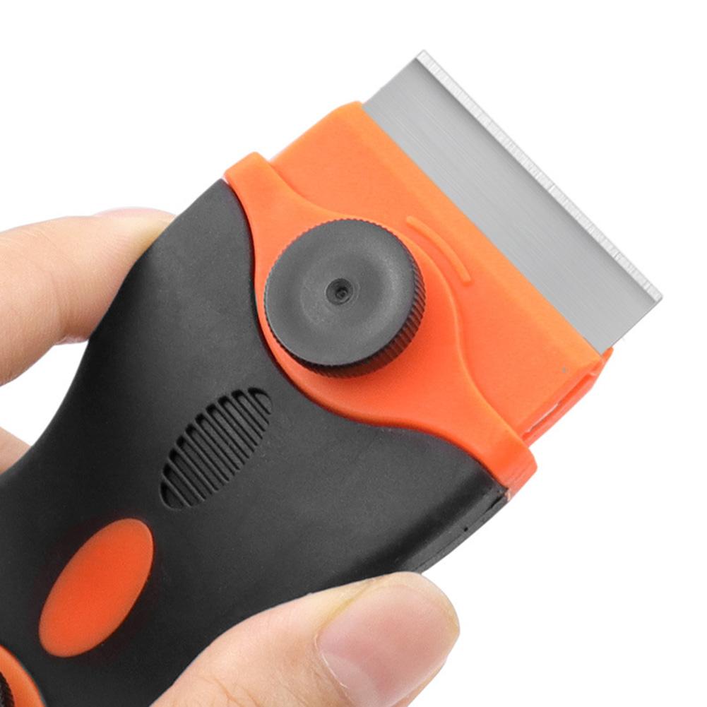 

Easy to Use Vinyl Sticker Removal Tool, Ergonomic Design for Comfortable Grip Comes with 3 Plastic Blades and 3 Metal Blades China Mainland