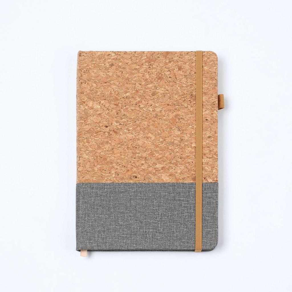 A5 Eco-friendly Strappy Patchwork Notebook with Custom Logo