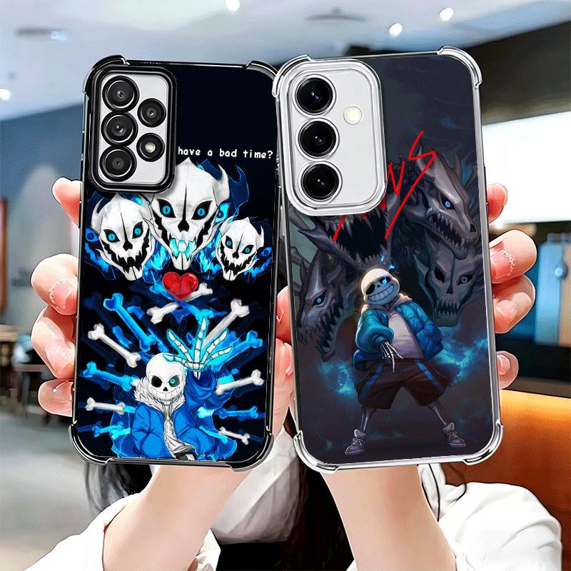 U-Undertale S-Sans Soft Phone Case For Samsung A17 A27 A07 A37 A57 A16 A56 A15 A55 A14 A54 A13 A53 A26 A36 A25 A35 A24 A34 A23 A