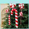 Weihnachts-Schaumstoff-Zuckerstangen-Dekorationen mit festlichem Stil für Weihnachtsbaumschmuck