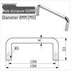 Solid 304 Stainless Steel U-Shaped Cabinet Handle