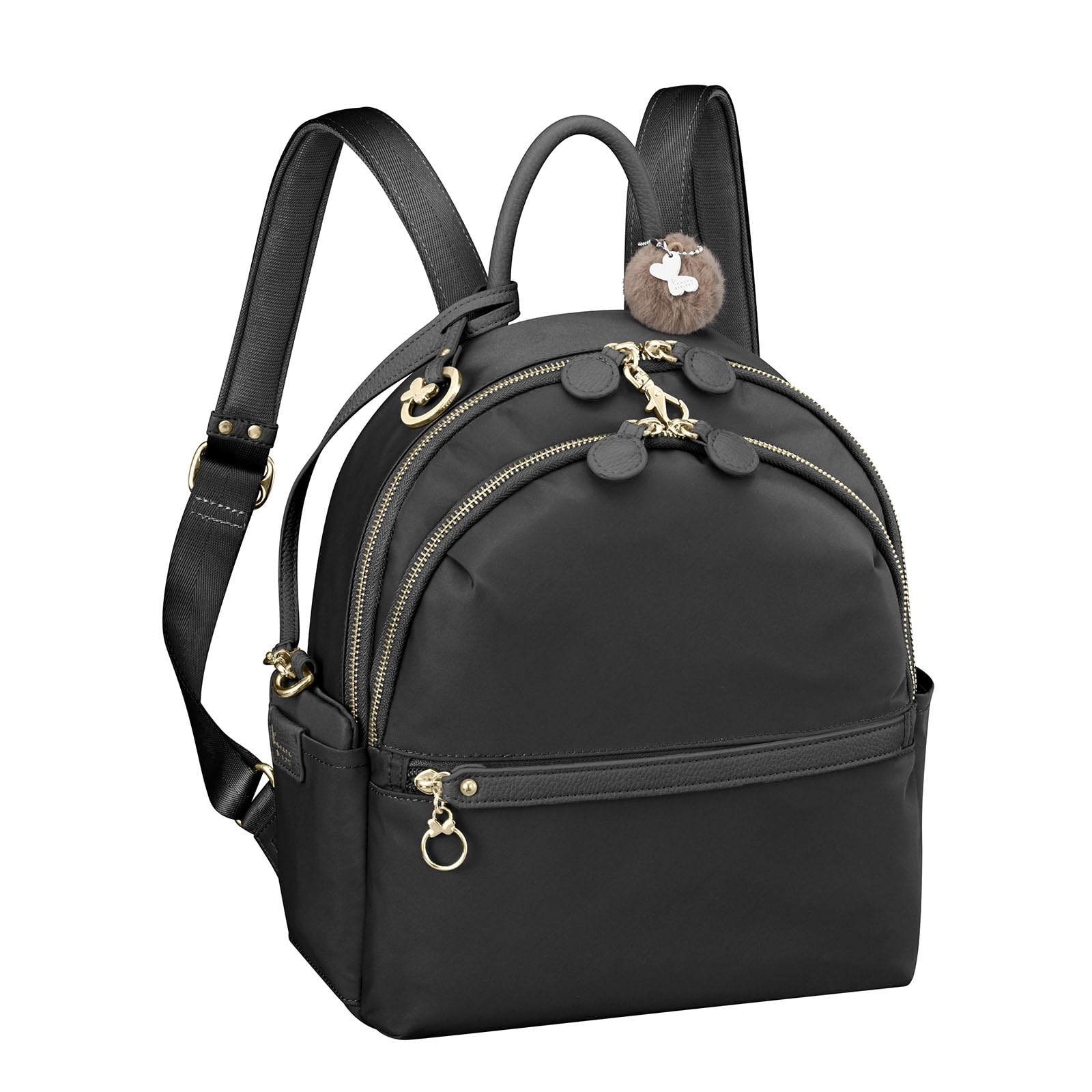 

Rucksack 10L Pocket with Pouch Black H30 x W26 x D10cm [Kanana Project] PJ-17 No.11942 Women s чорний