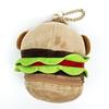Sanrio Hangyodon Hamburger Pouch Plush Ball Chain
