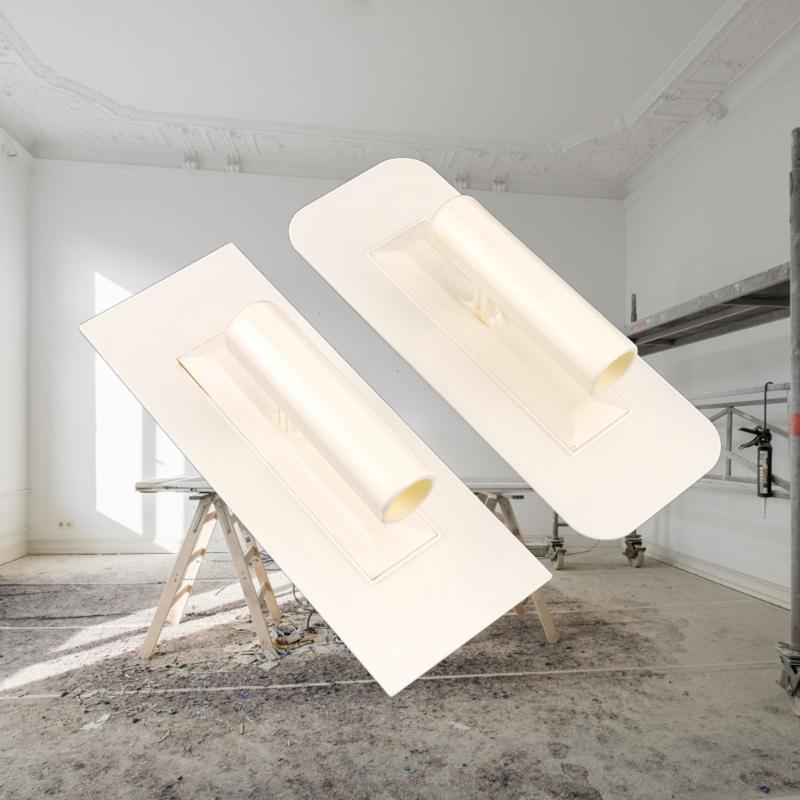 Putzkelle für Wandfliesen Bodenbelag Kunststoff Betonkelle Maurer Betonwerkzeuge Baukelle mit Griff