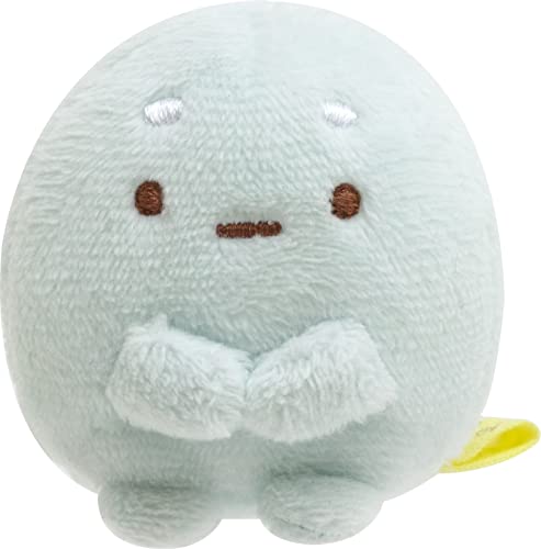 San-X Sumikkogurashi "Puppy and Dog Play" Hand-Sized Plush Toy Set, Tapi Dachshund MF43201