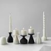 Epoxy Candlestick Silicone Mold Candle Base Mould Geometric Candle Holders Molds DIY Ornaments Home Decorations Mould