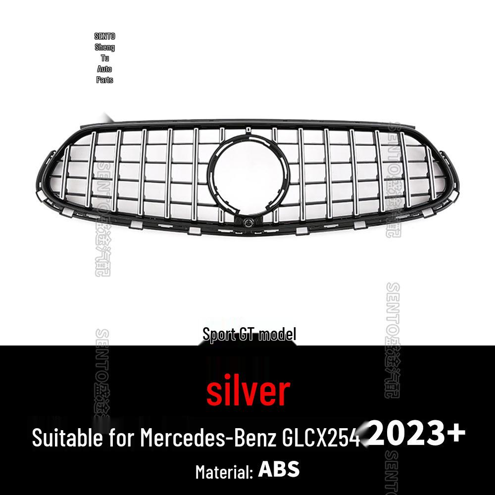 Mercedes-Benz GLC 2023-2024 X254 GT Style Mesh Grille Front Bumper Grill