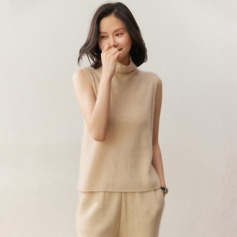 Qinghe 100% Pure Cashmere Women's Sweater - Ultra Soft Luxury Winter Pullover