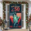 USA 250. Jubiläum Hintergrund Retro Ästhetik Amerikanisches 250. Display US 250. Jubiläumsbanner Freiheitsstatue