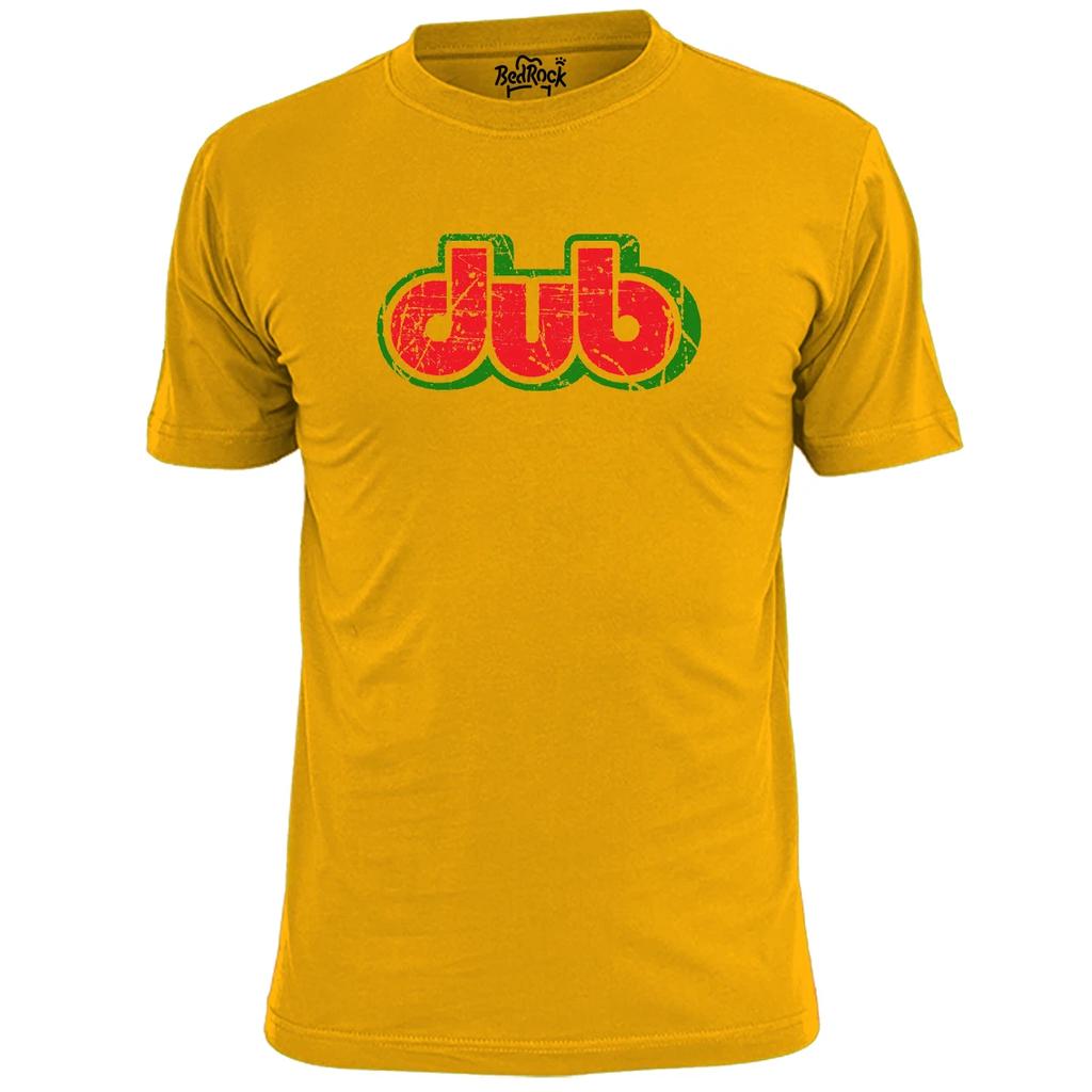 T-shirt da uomo con logo Dub Reggae House DJ
