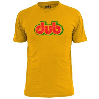 Mens Dub Logo T Shirt Reggae House DJ