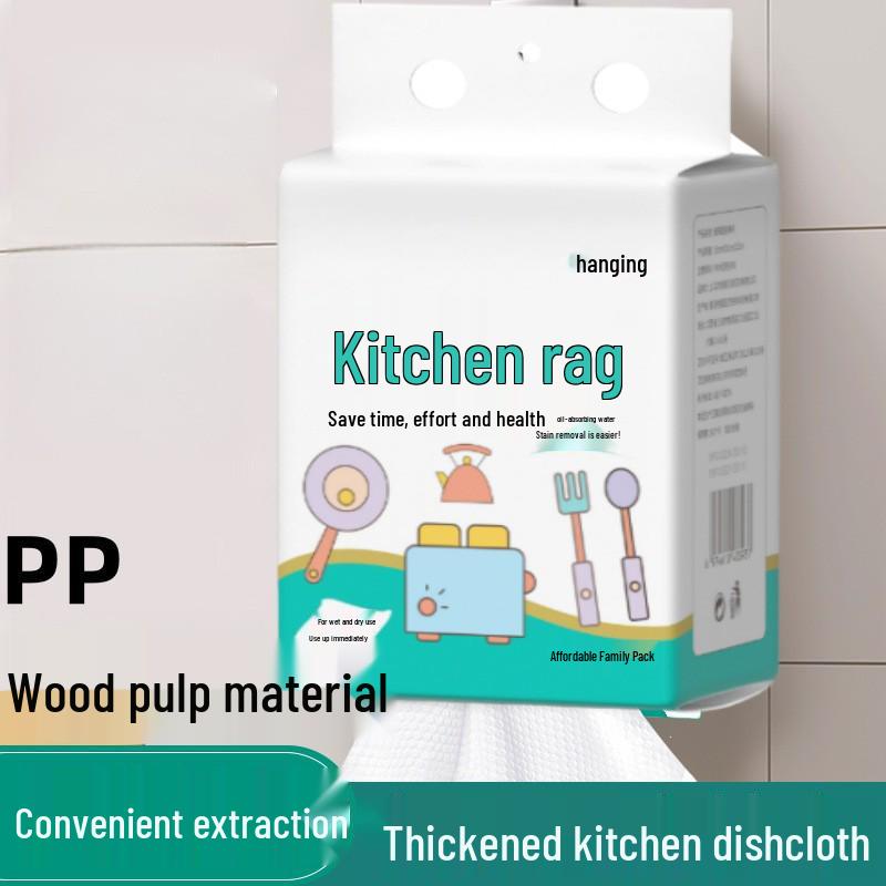 Extra Large Hanging Kitchen Dishcloths: Oil-Absorbing, Stain-Removing, Convenient Family Pack