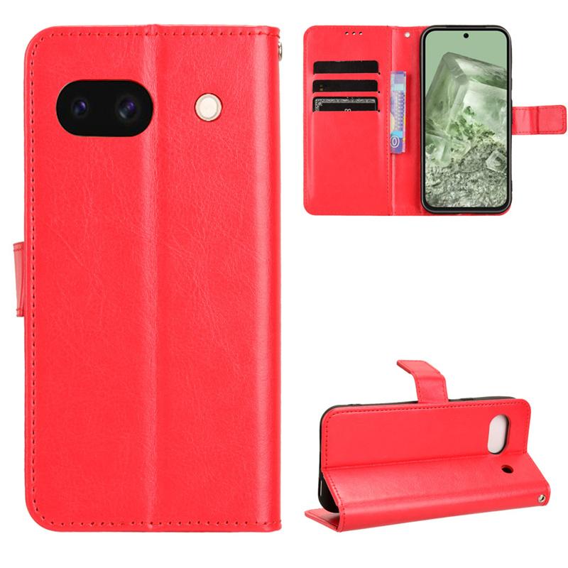 Kožené vyklápěcí pouzdro pro Google Pixel 8A 8 Pro 7A 7 6 6A Pro Ochranný kryt Peněženka Slot na karty Stojánek Nárazuvzdorný držák Business Ochranný kryt