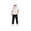 Nike M90 Basketball T-Shirt With Logo Print, Crew Neck, Slim Fit, Short Sleeve, Drop Shoulder Men Tops White FV8407-121