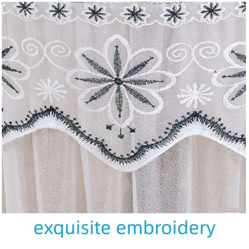 Wysokiej klasy okrągły obrus wodoodporny olejoodporny odporny na oparzenia koronkowy boczny okrągły obrus jednolity kolor trwała mata na stół