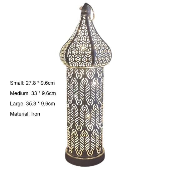 Decorative Lamp Hollow Luminous White Light Effect LED Wind Lamp Household Supplies